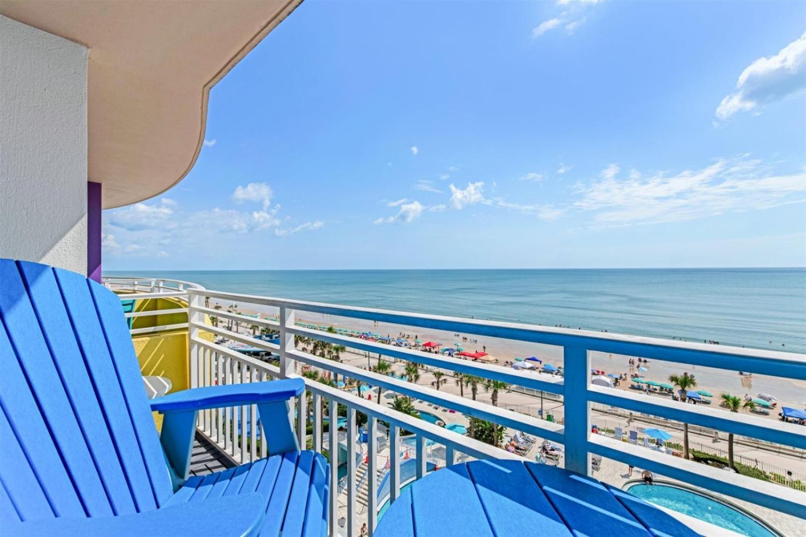 Unit 707 Ocean Walk - 1 Bedroom Ocean Front دايتونا بيتش المظهر الخارجي الصورة